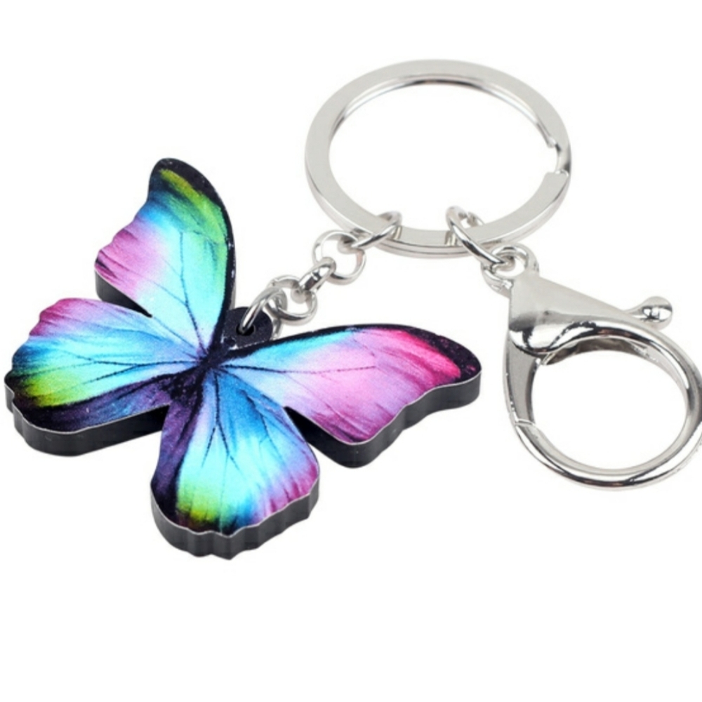 Sequence Butterfly Keychain